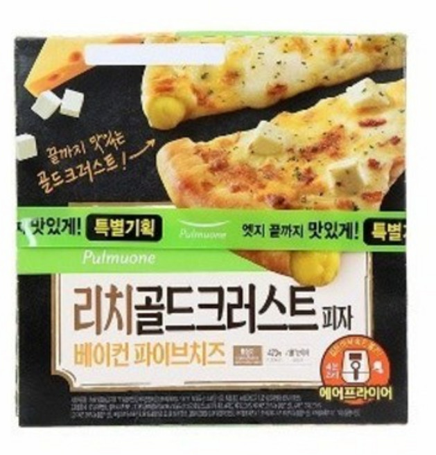풀무원 리치골드 크러스트피자 473g x 2입, 2개