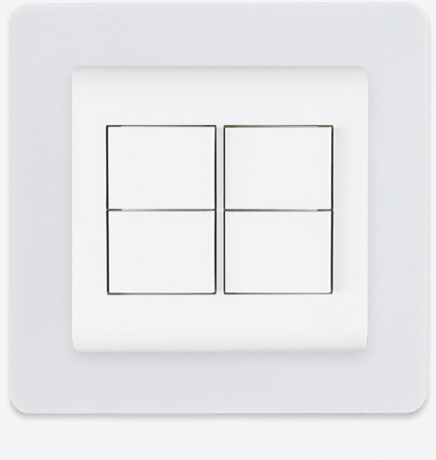 스위치용 화이트 아크릴 커버 손때방지