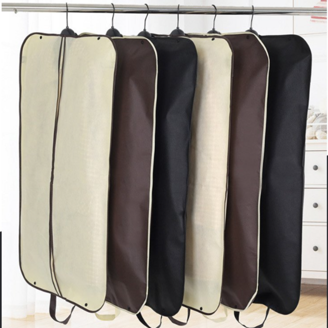 손잡이 정장커버 여행 수트케이스 양복 보관가방 출장용 방진, 블랙