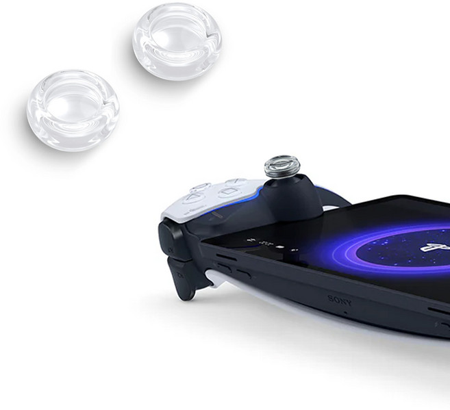 PS포탈 스틱커버 투명 클리어논슬립, UMPC/조이콘 클리어 논슬립 스틱커버, 2P세트, 1개