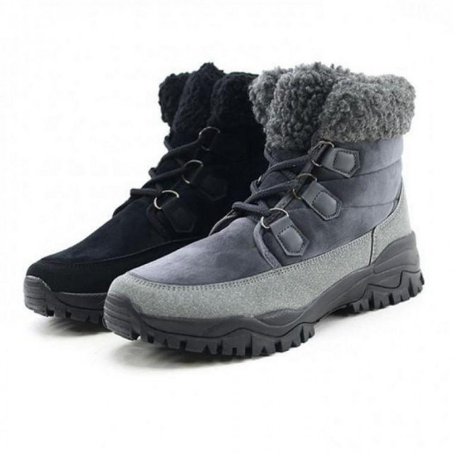 털부츠 여성 캐주얼화 겨울철 미들 보온 따듯한 방한 겨울 여성 방한 철털 부츠 여자 털