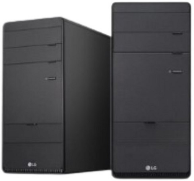 컴퓨터본체중고/LG 데스크탑 B70TV 고성능타워형 PC I3 6100 4GB, 윈도우 11 홈, 128GB, 블랙
