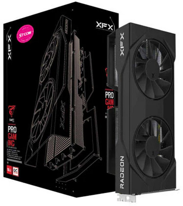 XFX 라데온 RX 9060 XT SWIFT DUAL OC D6 16GB