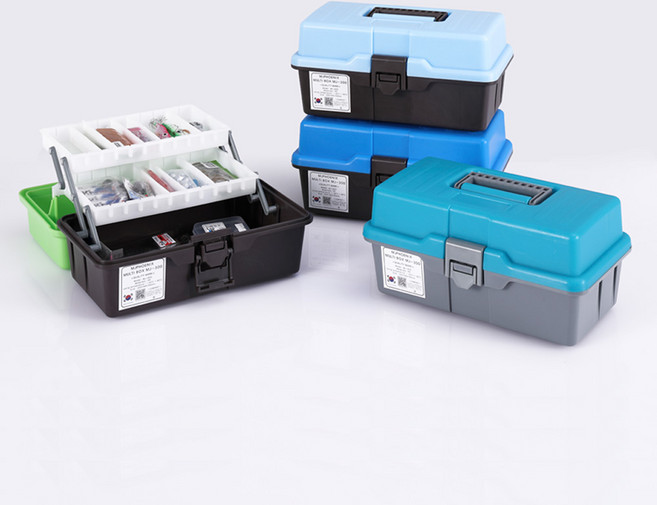 프라노박스 3단 다용도 멀티 MJ 태클박스, 단품, 1개