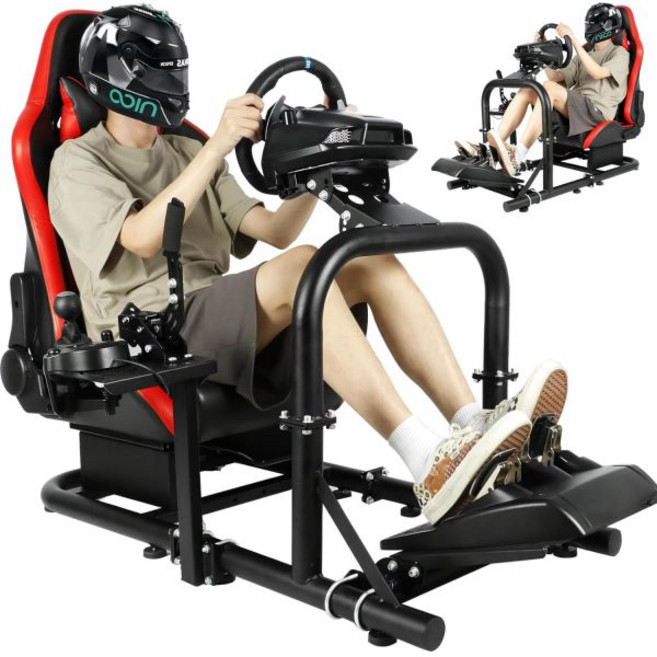 레드 시트가 는 다두 레이싱 시뮬레이터 콕핏 모든 로지텍 G27 G29 G920 G923 스러스트마스터 T300RS TX 파나텍 PC PS4 Xbox 게임 프레임 미포함 시프터, 1개