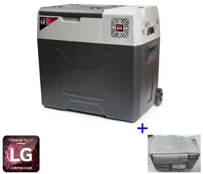 LG컴프레셔 이동식냉장고 차량용 캠핑용 냉장고 냉동고 KC인증 TK 21Century, 4. 30리터 (유선)+전용가방