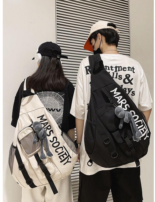 크로스백 대형 게이밍노트북 슬링백 캐주얼 초대형 노트북 태블릿 가방 메신저백