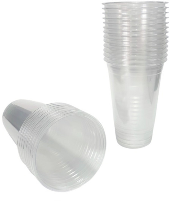 생활을그리다 투명 PET 아이스컵, 1개, 470ml, 50개입