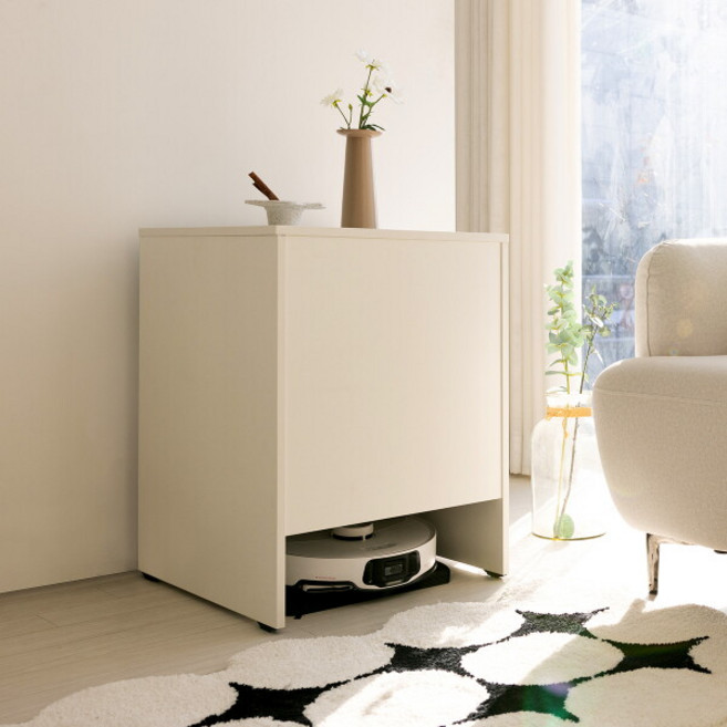 DIY 로봇청소기수납장 일반형 로보락 보관함 청소기 수납장 IH24155, (조립) 일반형 수납장_24155, 화이트