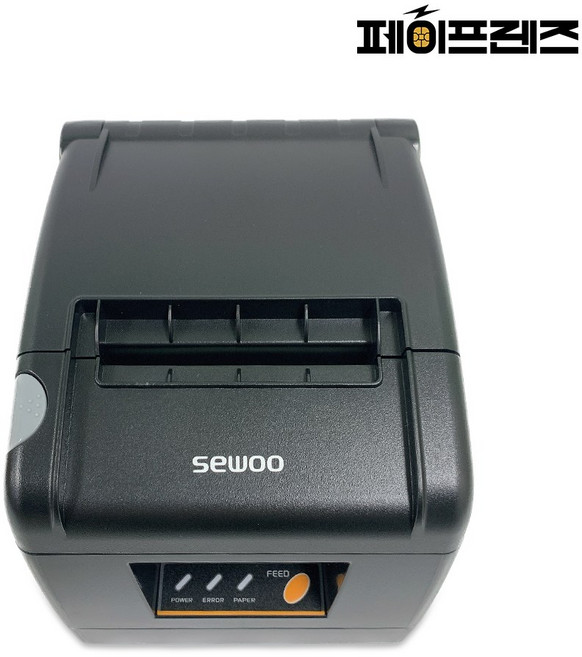 페이프렌즈 세우 포스 3인치 영수증 프린터 배달 주문서 PC 출력기, 배달용 프린터(PC&노트북 전용), 1개