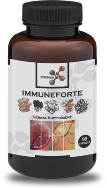 동충하초 각종 약용버섯 추출물로 만든 비타민 이뮨포르테 면역시스템 강화 기초체력 증진 천연 식이요법 보조제 항산화 항균, 1개, 90정