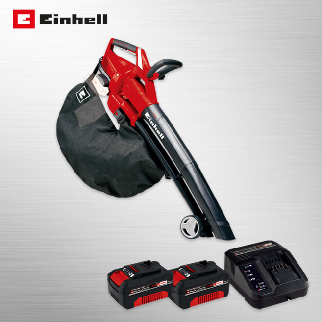 아인헬 충전 낙엽 청소기(송풍/흡입)36V GE-CL 36 Li E-Solo 3433600, 본체+4.0Ah배터리(2개)+충전기