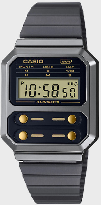 CASIO 카시오 A100WEGG-1A2 빈티지 레트로 전자시계