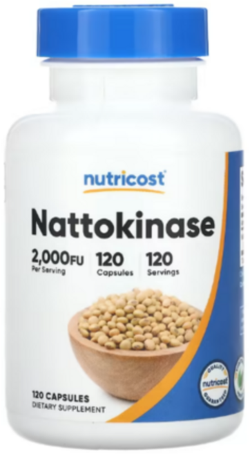 뉴트리코스트 나토키나제 2 000FU 120캡슐 (4개월분)