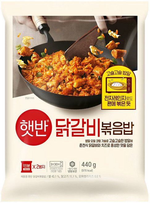 비비고 닭갈비볶음밥440g, 440g, 10개