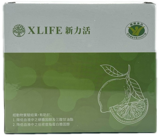 XLIFE 新力活檸檬酸酵素健食字號A00447號 調節血脂, 6個, 50ml