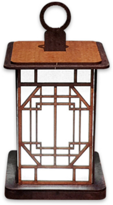 [토단교재] LED 전통 한지 무드등 만들기 - 1인세트