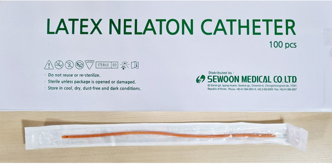 세운 네라톤케테타 멸균 라텍스 넬라톤 카테터, 1개