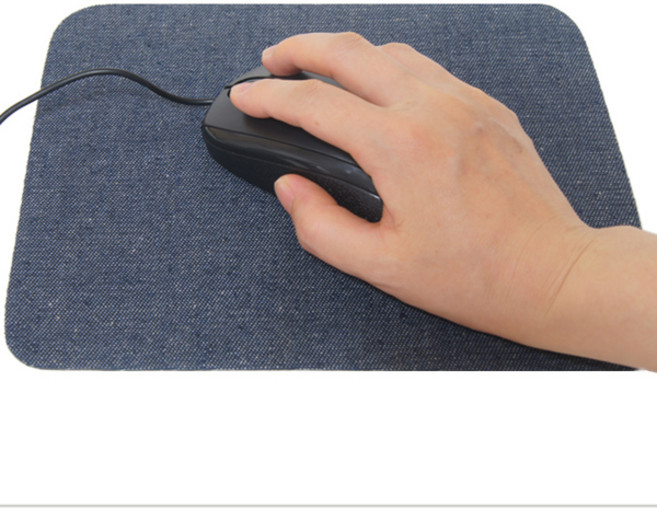 마우스 청패드 미끄럼 방지, 1개, 청색
