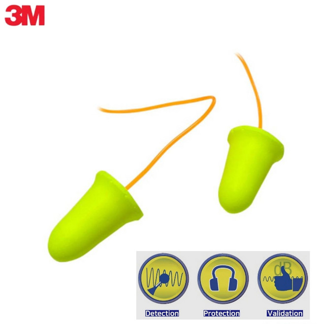 청력보호 공사현장 끈타입 3M 귀마개 5개 사격 수험생 독서실, 1개입