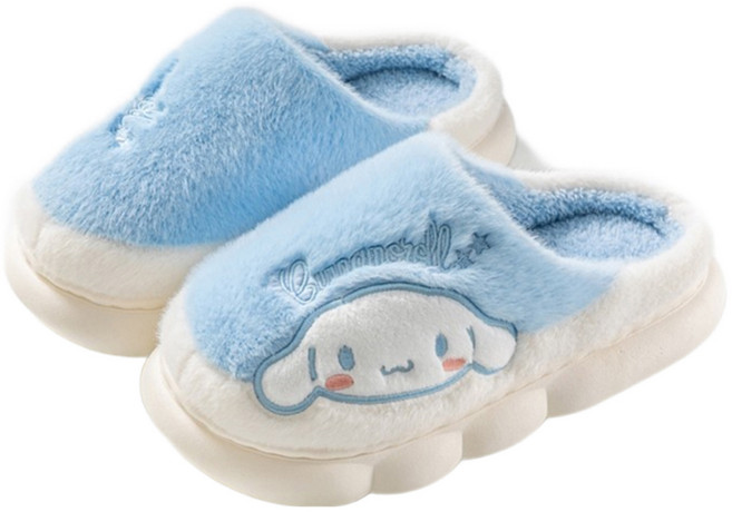 통잉 여성 산리오 기모 보온 털실내화 ST2379