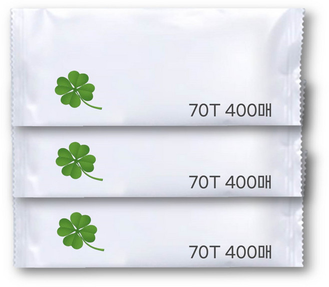 하트민 업소용물티슈 청소 휴대용 대용량 일회용물티슈, 70g, 1개입, 400개