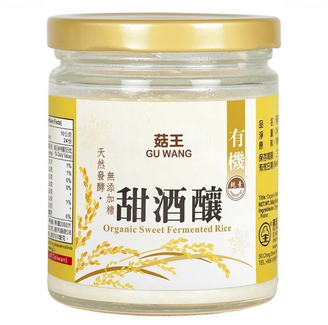 菇王 GU WANG 甜酒釀, 1個, 240ml