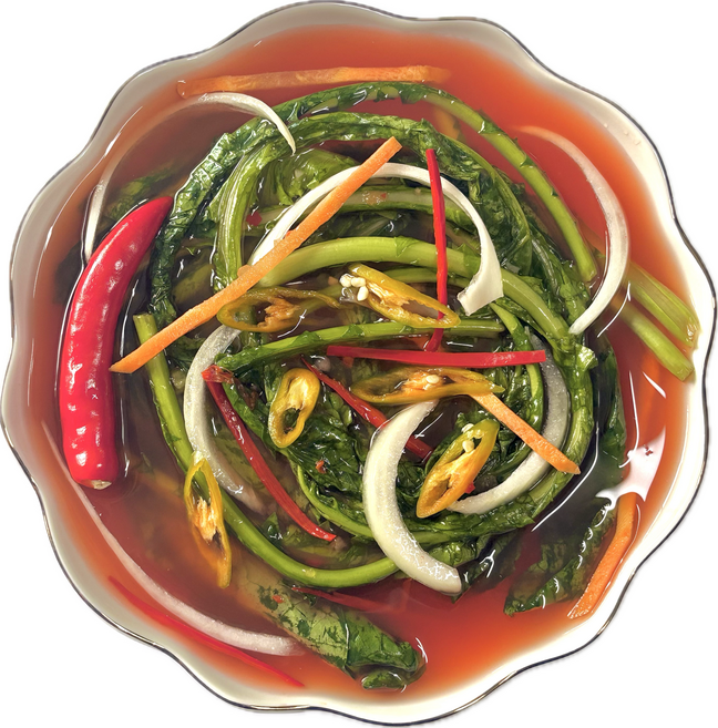 [매일300개 한정]국내산 시원한 전라도 열무물김치 3kg 빠른배송, 1개