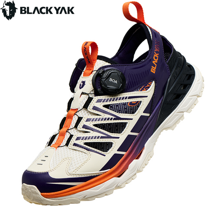 블랙야크 343 어드벤처 II 남성 다이얼 여름 스포츠 트레킹 샌들 퍼플 ABYSHMU003