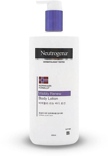 뉴트로지나 비져블리 리뉴 바디 로션 450ml, 1개