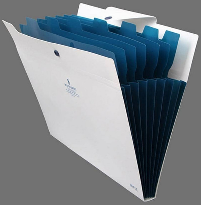 624C 도큐먼트 파일 8칸 화이트 부동산계약서화일 서류정리파일 화일보관함 화일꽂이 부동산계약서파일_624C