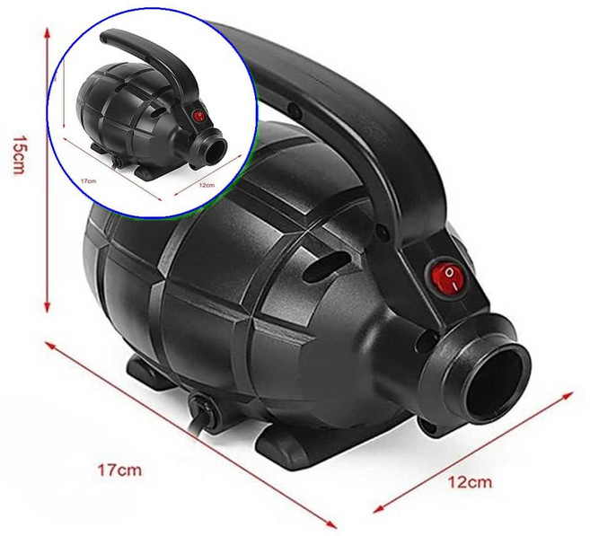 쌍문상회 지금 필요한 캠핑전동펌프 전동펌프 전동 에어펌프 공기펌프 수류탄에어펌프 편리한 휴대용에어펌프 캠핑에어펌프 휴대용전동펌프 휴대용 k31872EA, 카키