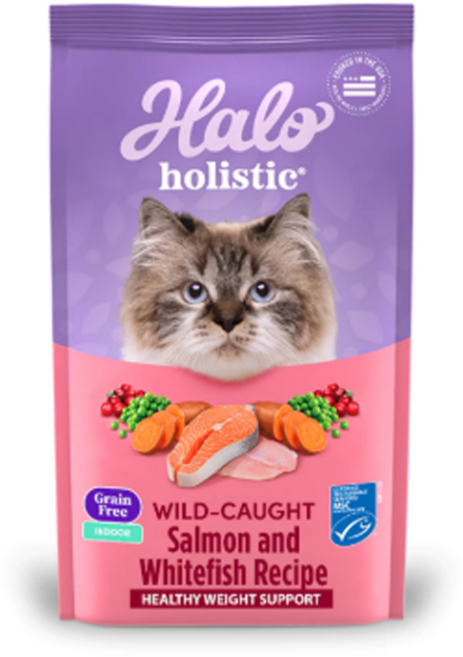 Halo 嘿囉 貓飼料 成貓無穀系列 鮮雞肉口味 3磅/6磅 (純鮮肉無肉粉/高消化率), 6.8kg, 1個, 鮭魚