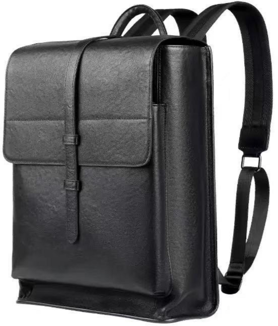 Mimi Market 남자 고급 소가죽 백팩 직장인 노트북 가방 SE6657