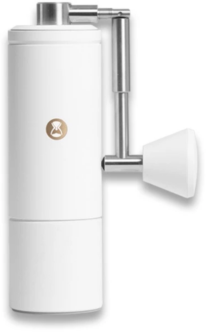 泰摩 Timemore 栗子 C5 Pro 手搖磨豆機 義式/手沖兩用 進階版 2025, 白色,不加購, 1個, 30ml