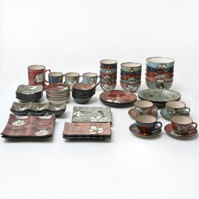 (브라더) 소담 도자기, 14.소담 원형 접시세트 중 2P, 1개