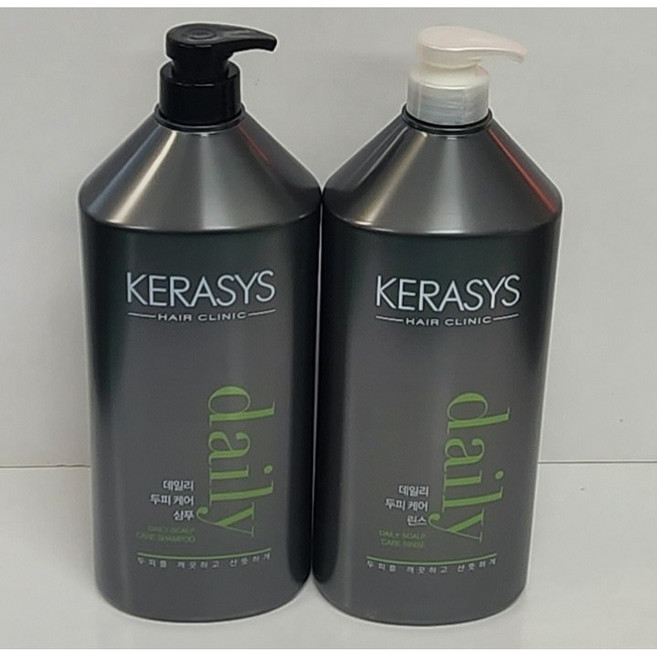케라시스 데일리 두피케어 (샴푸+린스) 1500ml 대용량, 1.5L, 2개