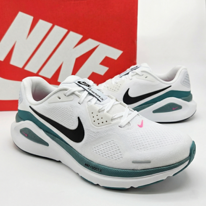 (매장정품) 나이키 스트럭처 26 남성 운동화 데일리 러닝화 스니커즈 신발 베리픽 더스트백 세트