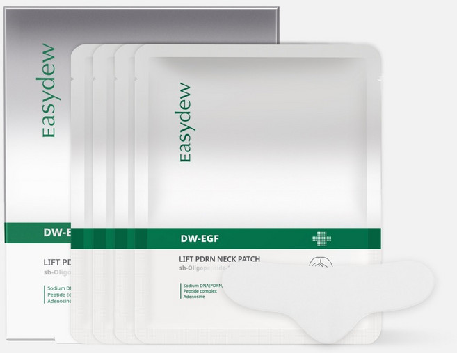 대웅제약 이지듀 리프트 PDRN 넥패치, 4개입, 1개