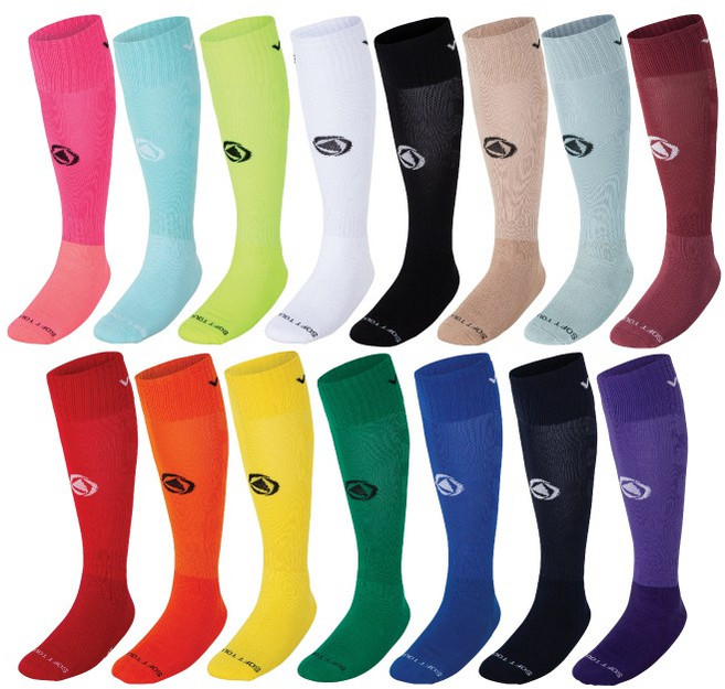 버넥트 소프트프레스 축구 스타킹 양말 장목, 블랙, 1개