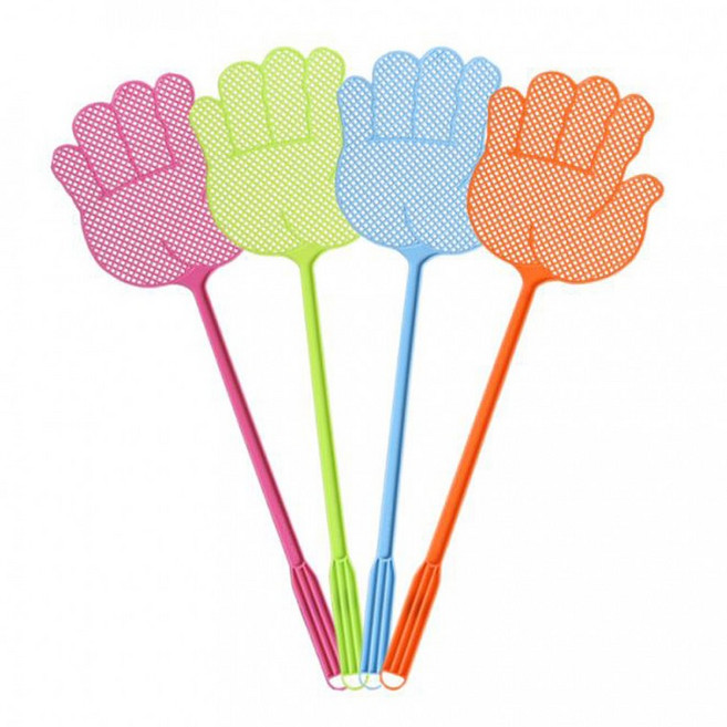 벌레잡기 휴대용 미니 파리채 참참참 다용도 손바닥 [DJ] 10P, 색상랜덤