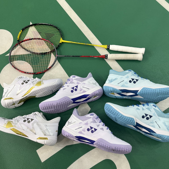 2024 요넥스 이클립션Z 남녀공용 여성용 배드민턴화 화이트골드 (2024)