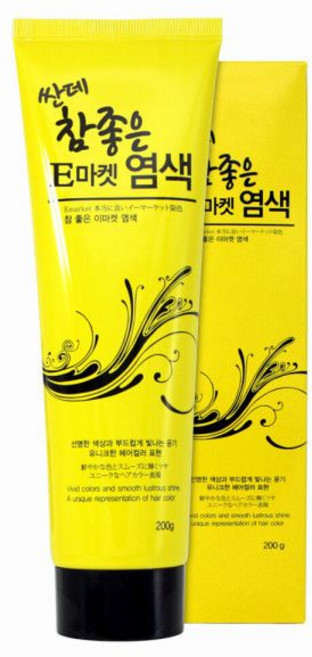 싼데참좋은 E마켓 염색 200g 산화제증정 새치염색, 1