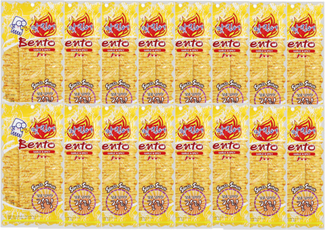 벤토 맛징어 갈릭앤스파이시, 16개