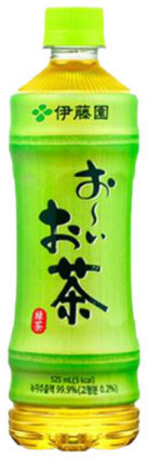 이토엔 오이오차 녹차, 525ml, 16개