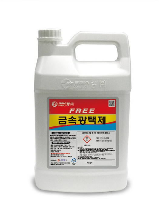 코머스켐 주카리스 금속광택제 3.75, 1개, 3.75L