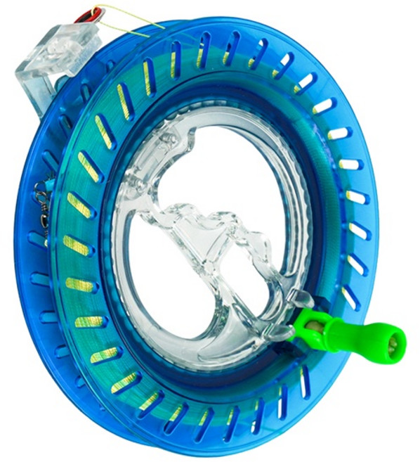 888玩具 888便利購 16公分輪盤式捲線器(帶150公尺線), 1個