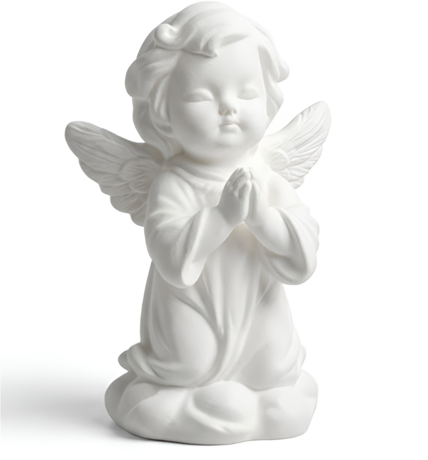 팹큐브 기도하는 천사상 무광화이트, 아기천사