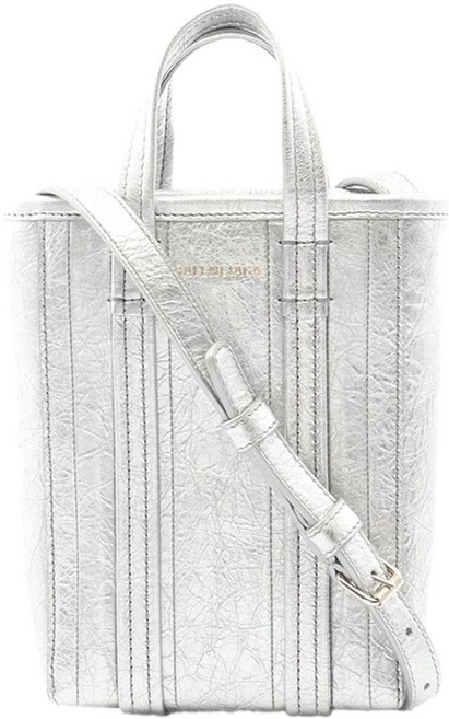 발렌시아가 중고 2010-2026 메탈릭 레더 휴대폰 홀더 크로스 백