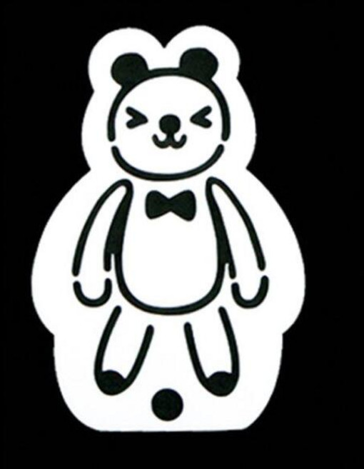 아트박스/와인앤쿡 카페테리아 데코 도안 스텐실(곰돌이) 1개